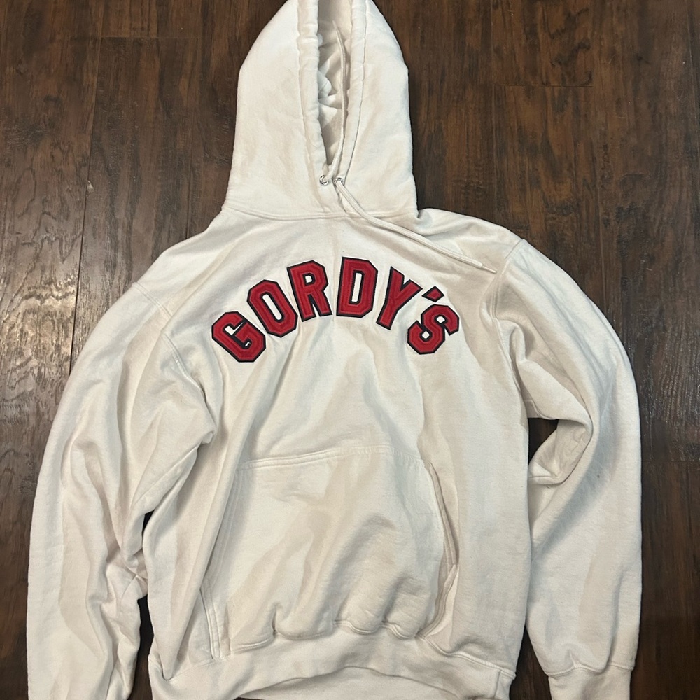 White Hoodie Sweatshirt